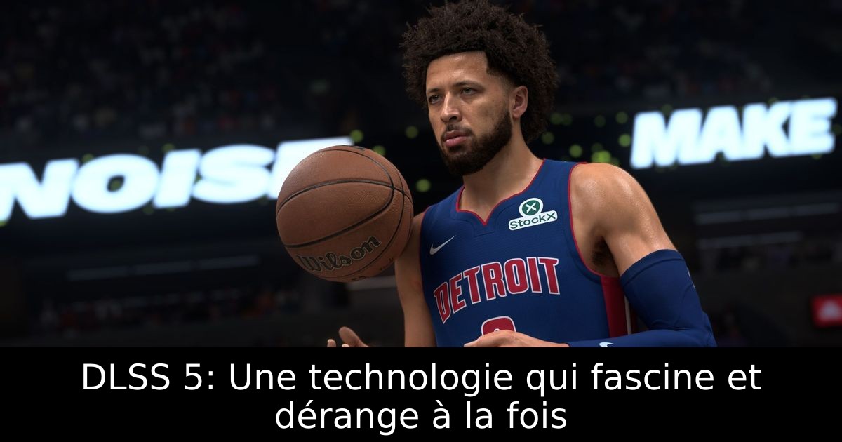 DLSS 5: Une technologie qui fascine et dérange à la fois