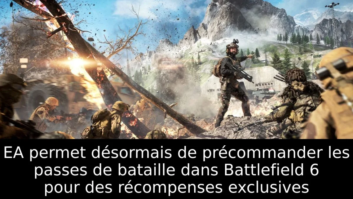 EA permet désormais de précommander les passes de bataille dans Battlefield 6 pour des récompenses exclusives
