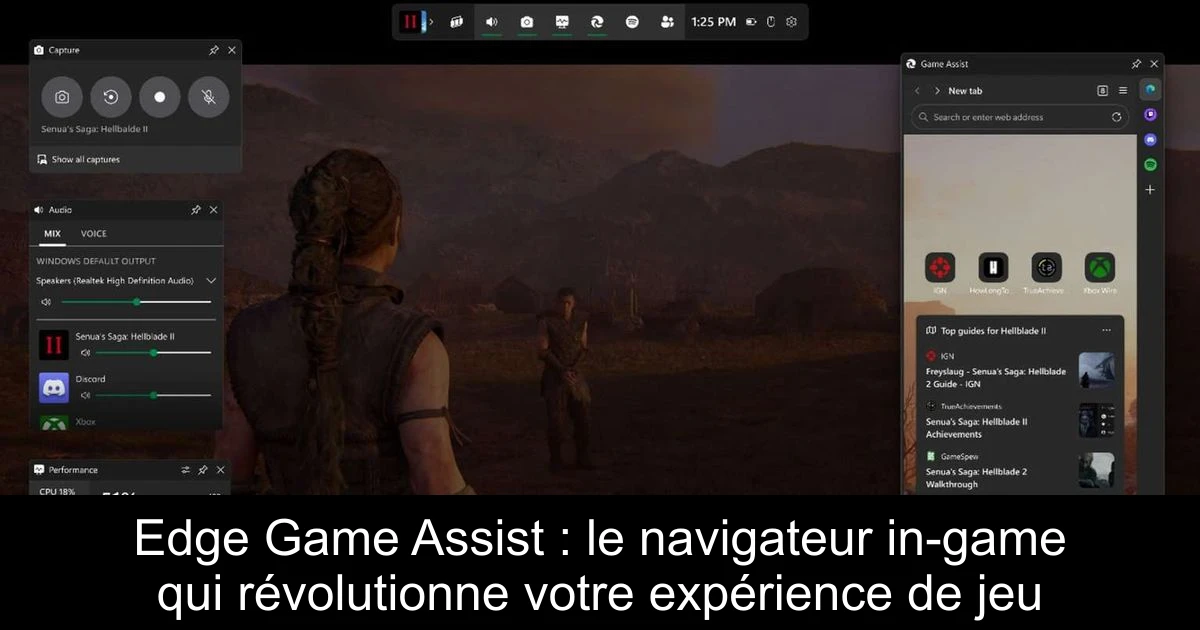 Edge Game Assist : le navigateur in-game qui révolutionne votre expérience de jeu