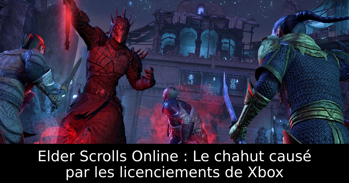 Elder Scrolls Online : Le chahut causé par les licenciements de Xbox