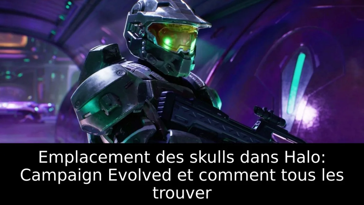 Emplacement des skulls dans Halo: Campaign Evolved et comment tous les trouver