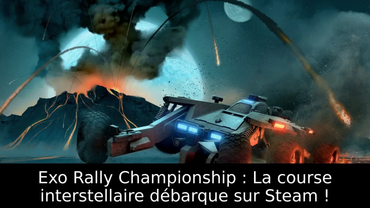 Exo Rally Championship : La course interstellaire débarque sur Steam !