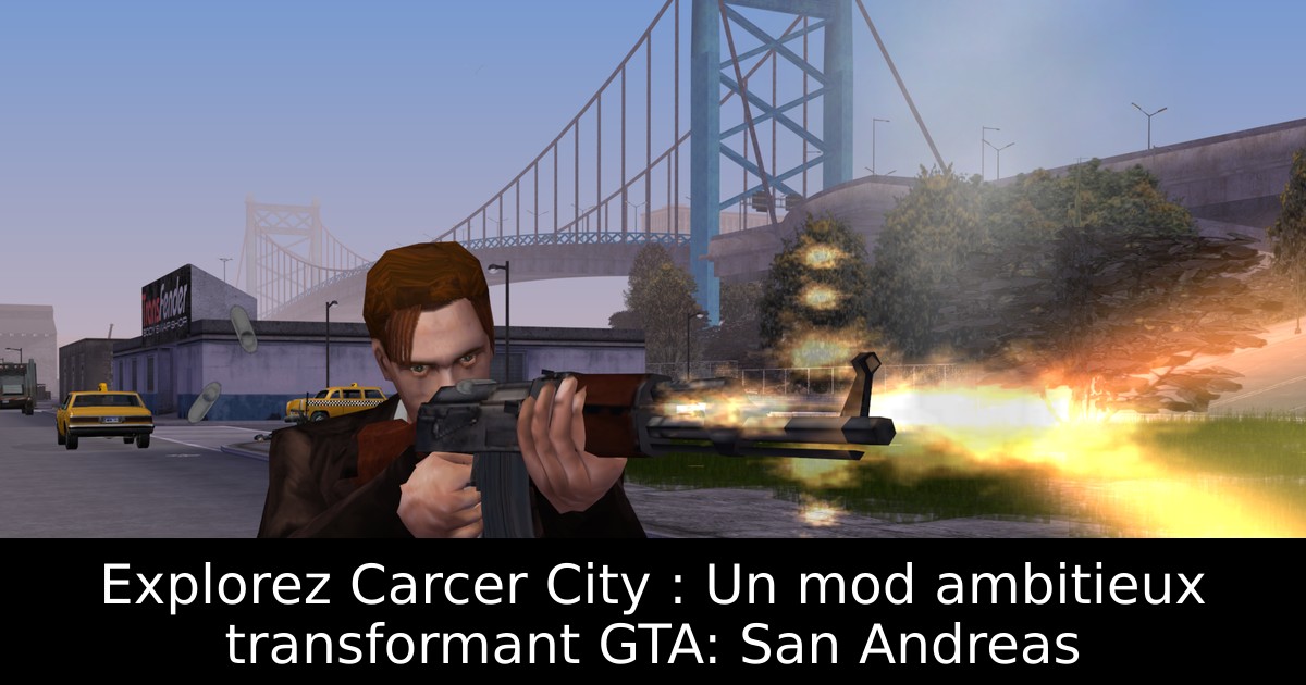 Explorez Carcer City : Un mod ambitieux transformant GTA: San Andreas