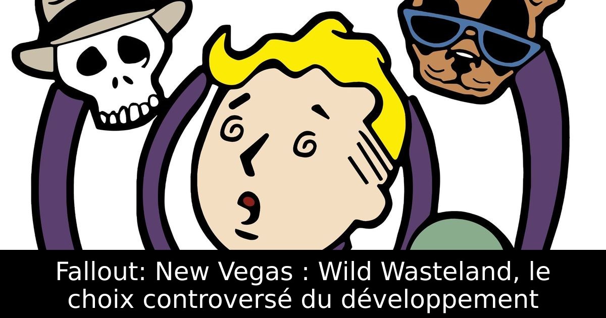 Fallout: New Vegas : Wild Wasteland, le choix controversé du développement
