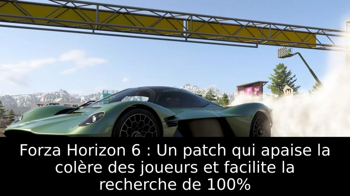Forza Horizon 6 : Un patch qui apaise la colère des joueurs et facilite la recherche de 100%