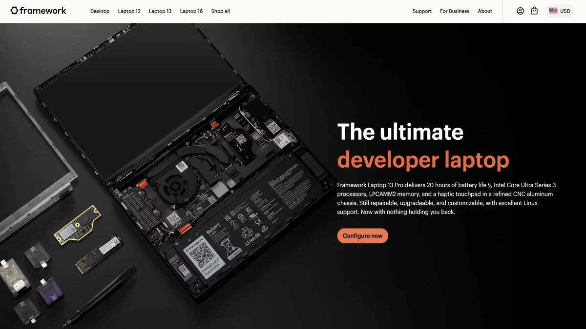 Framework 13 Pro : Le portable ultime pour développeurs Linux ?