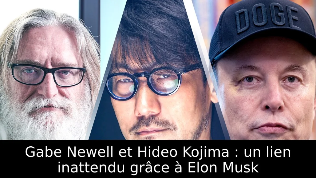 Gabe Newell et Hideo Kojima : un lien inattendu grâce à Elon Musk