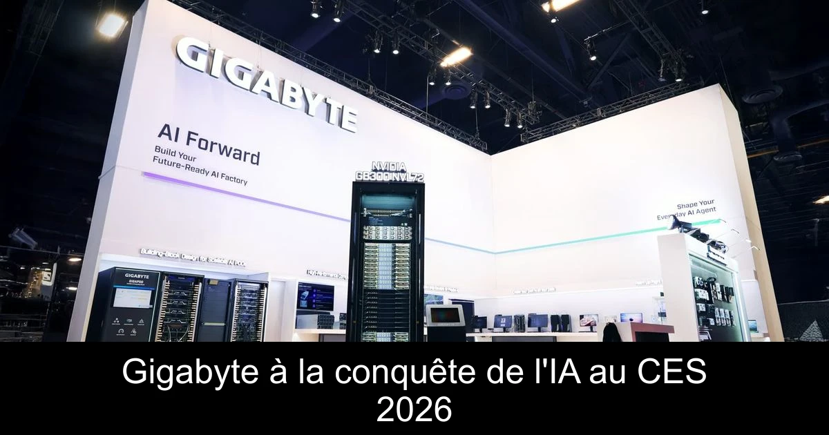 Gigabyte à la conquête de l'IA au CES 2026