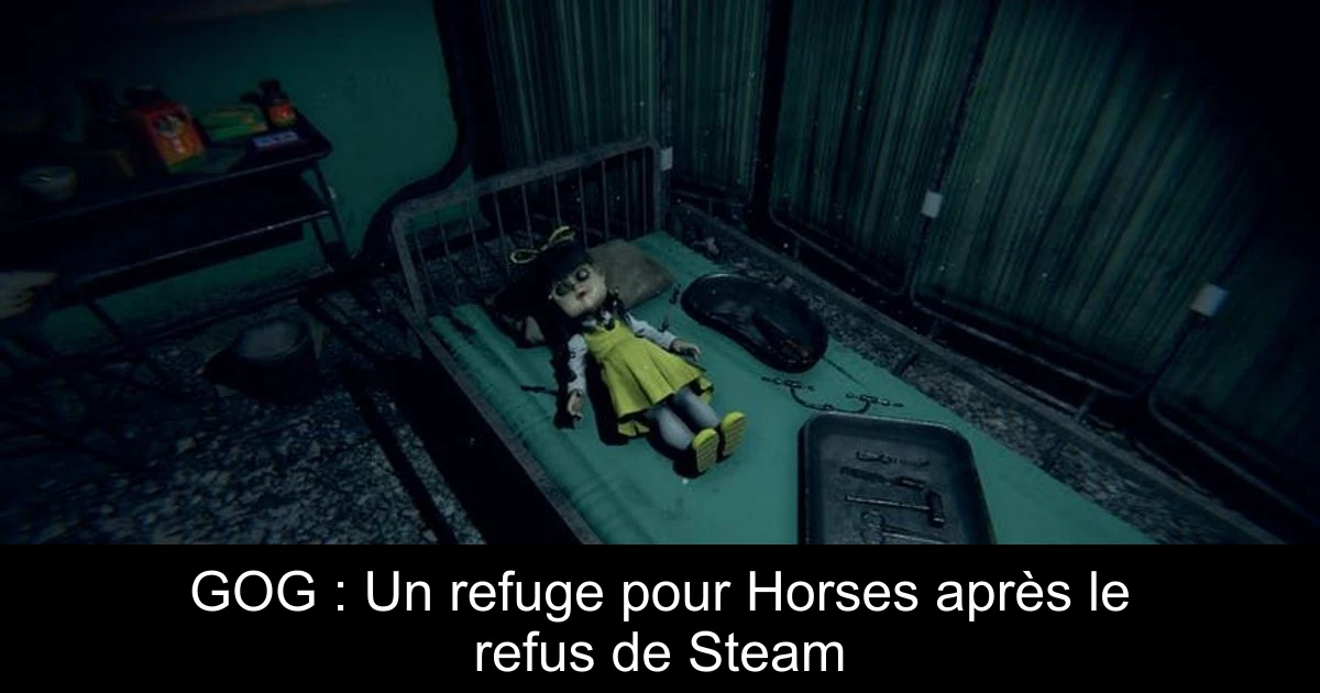 GOG : Un refuge pour Horses après le refus de Steam