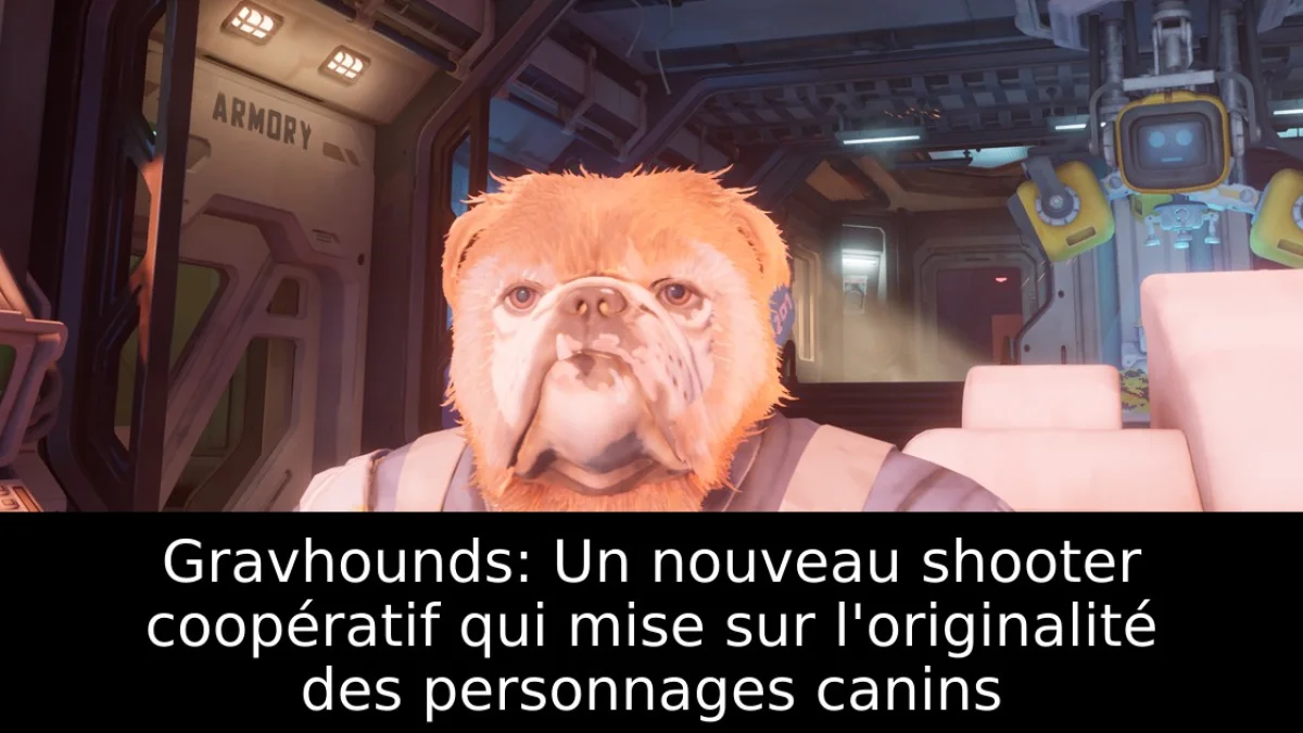 Gravhounds: Un nouveau shooter coopératif qui mise sur l'originalité des personnages canins