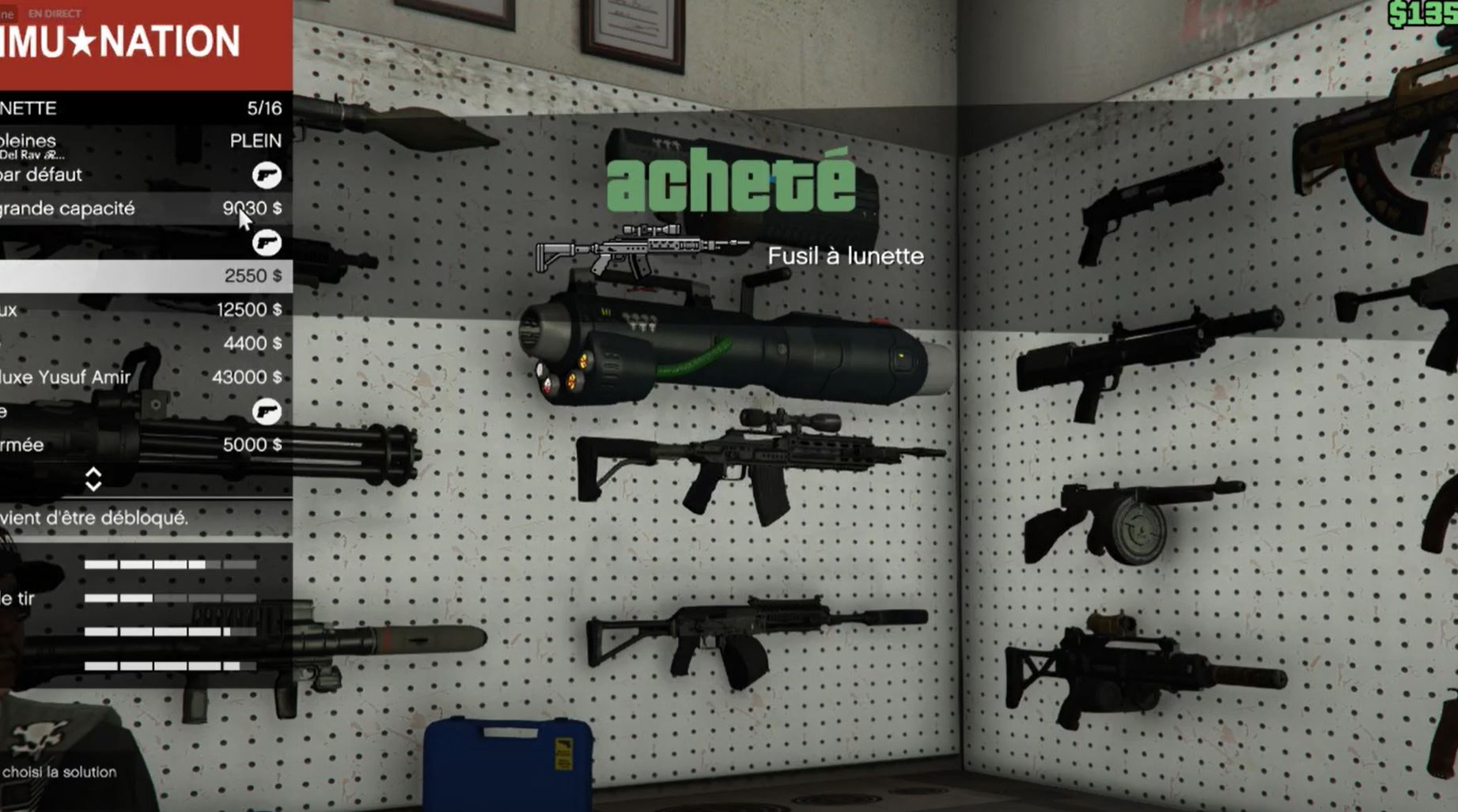 GTA 5 : Guide des meilleures armes