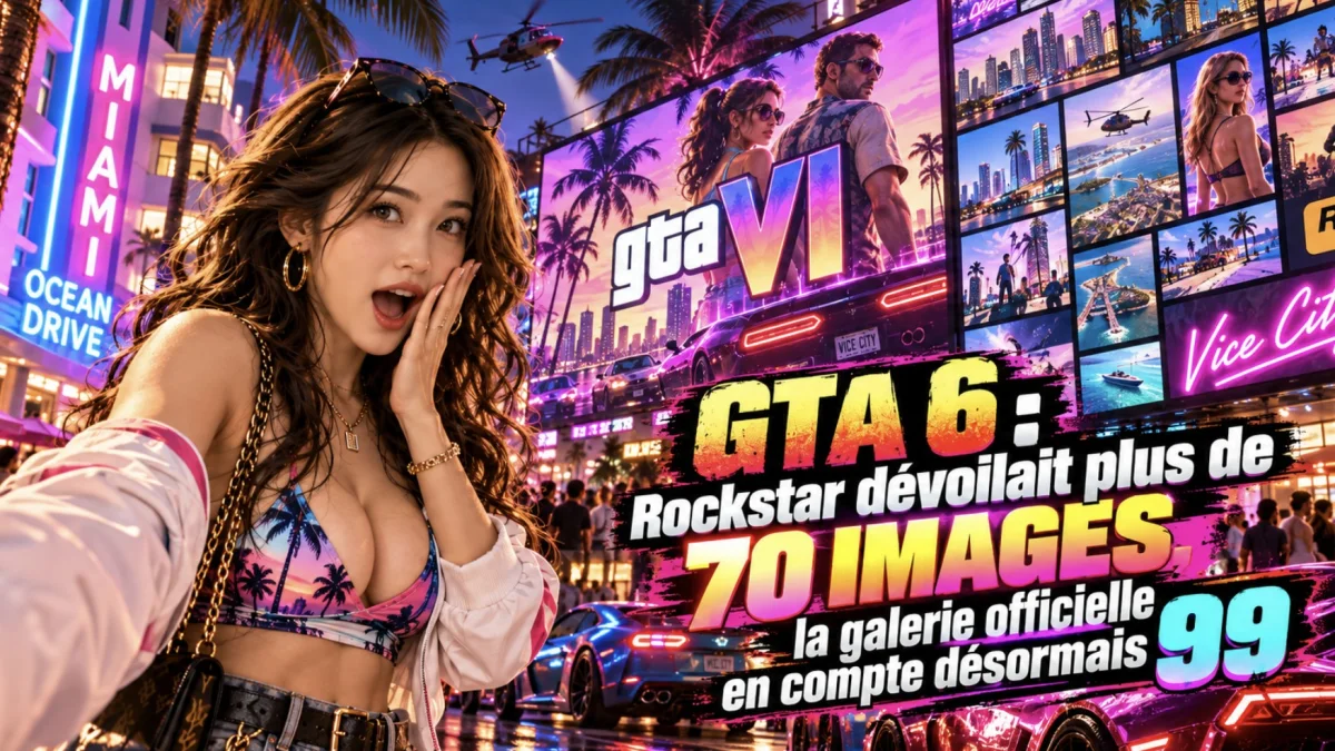GTA 6 : Rockstar dévoilait plus de 70 images, la galerie officielle en compte désormais 99