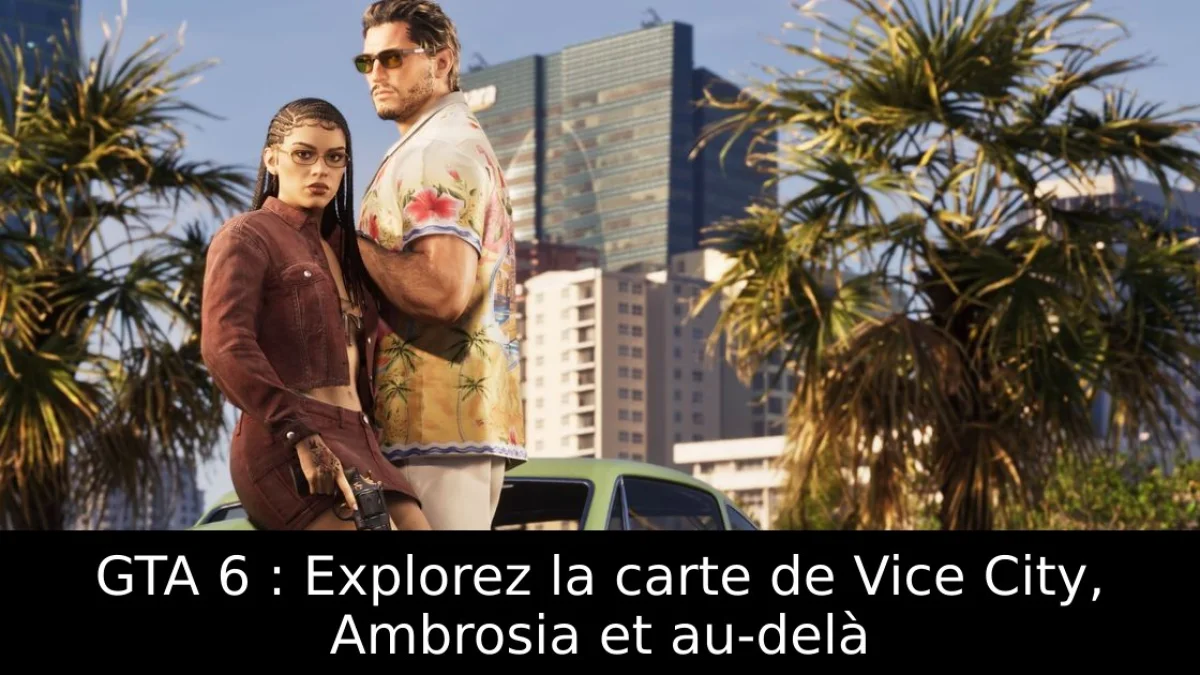 Carte de GTA 6 : Vice City, Leonida Keys, Grassrivers, Ambrosia et les régions confirmées
