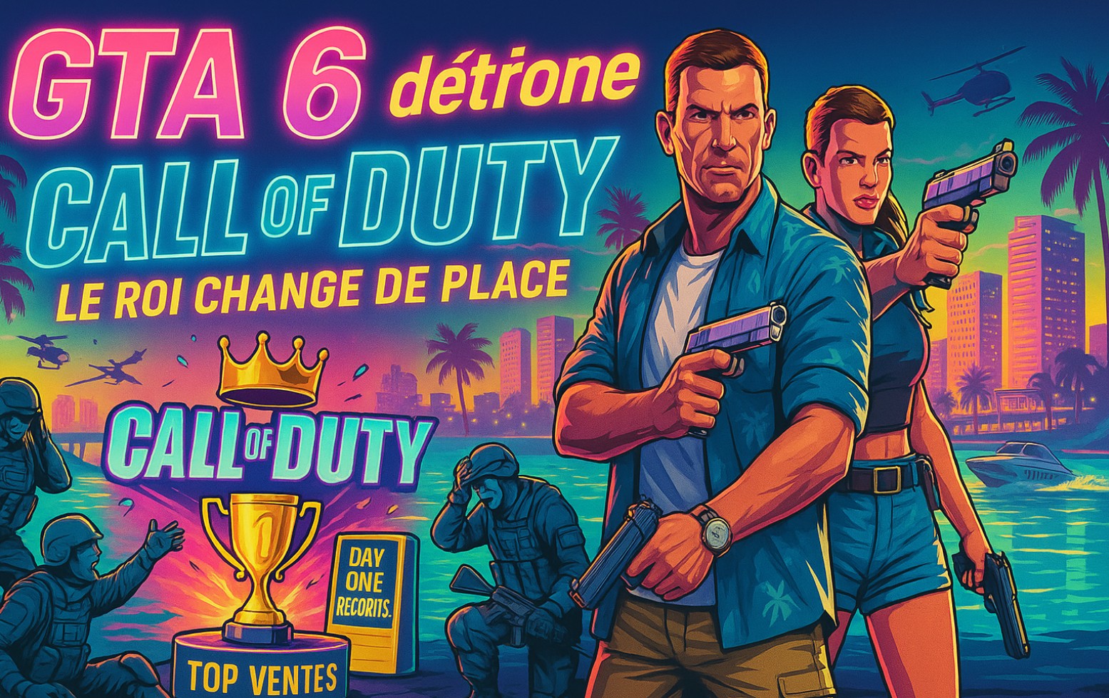 GTA 6 : le seul jeu capable de détrôner Call of Duty