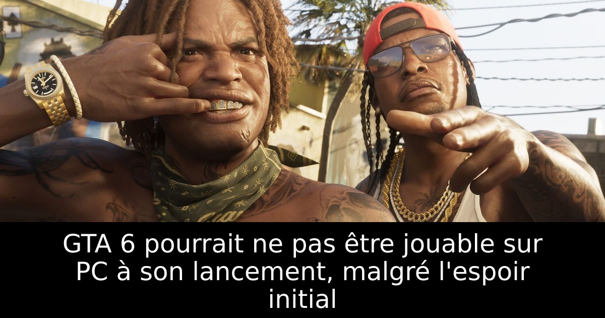 GTA 6 sur PC au lancement ? Xbox clarifie le cloud gaming