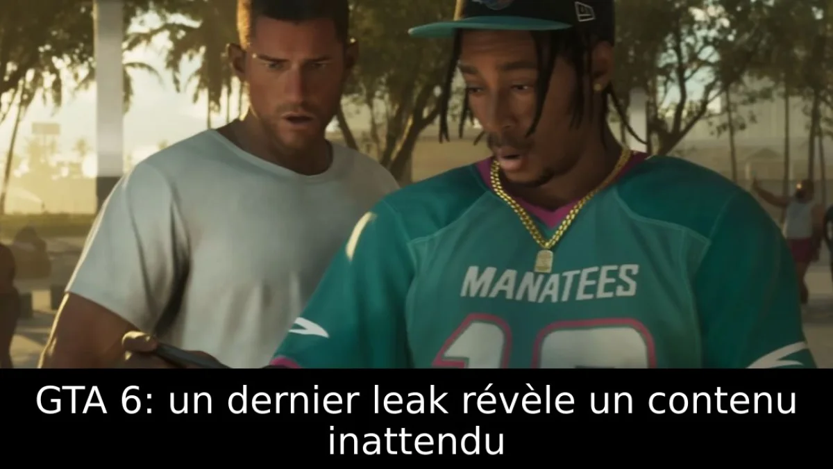GTA 6: un dernier leak révèle un contenu inattendu