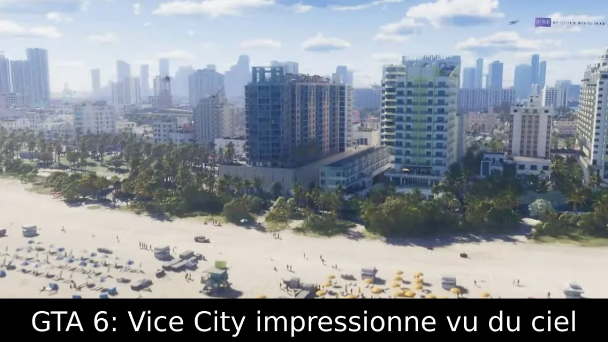 GTA 6: Vice City impressionne vu du ciel