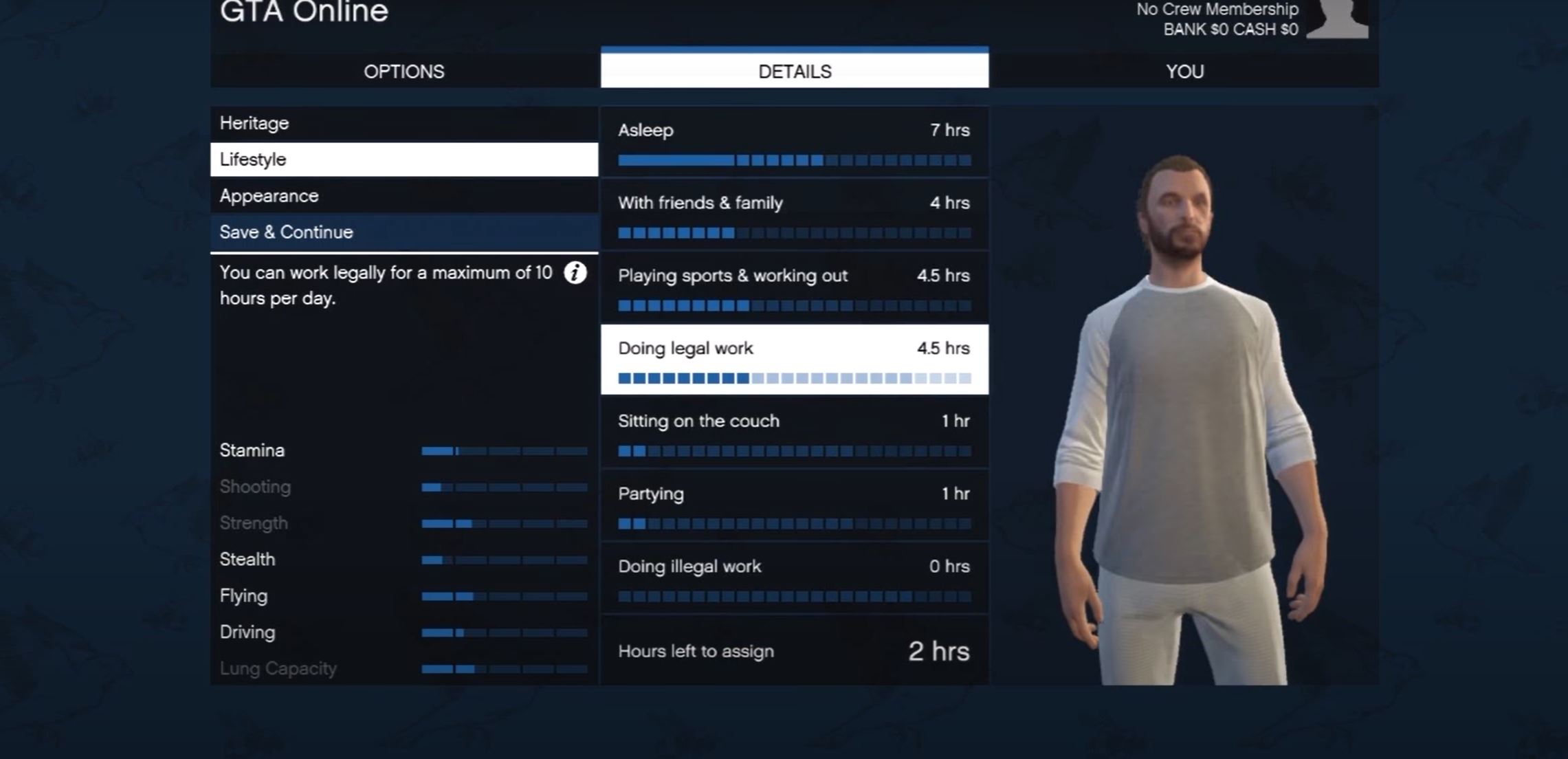 GTA V Online création de personnages