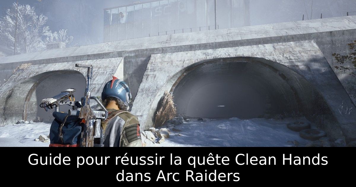 Guide pour réussir la quête Clean Hands dans Arc Raiders