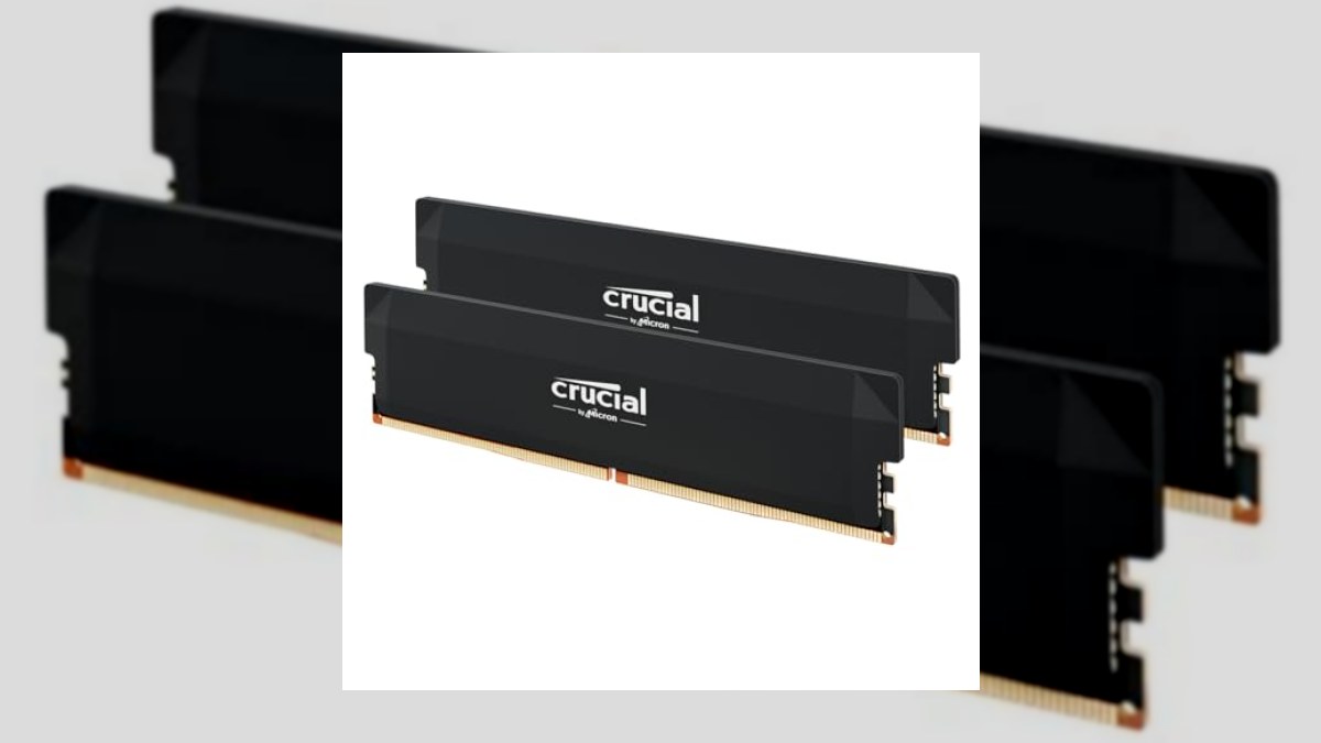 Crucial Pro RAM DDR5 32Go Kit (2x16Go) 6000MHz CL36, Overclocking Gaming, Intel XMP 3.0 / AMD Expo, PC Mémoire, Noir - CP2K16G60C36U5B : les meilleures offres par magasin