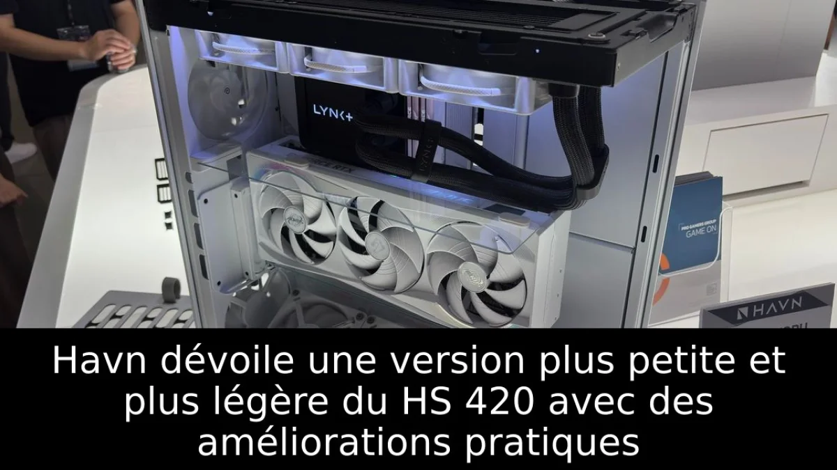 Havn dévoile une version plus petite et plus légère du HS 420 avec des améliorations pratiques