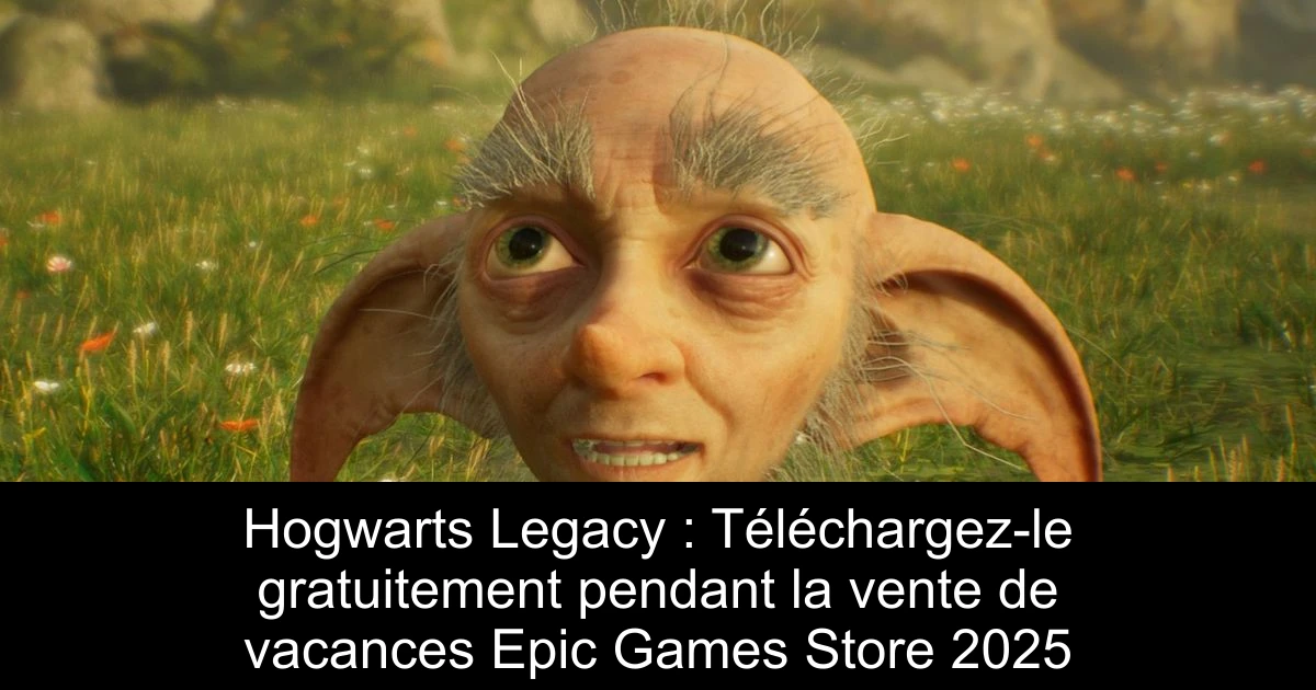 Hogwarts Legacy : Téléchargez-le gratuitement pendant la vente de vacances Epic Games Store 2025