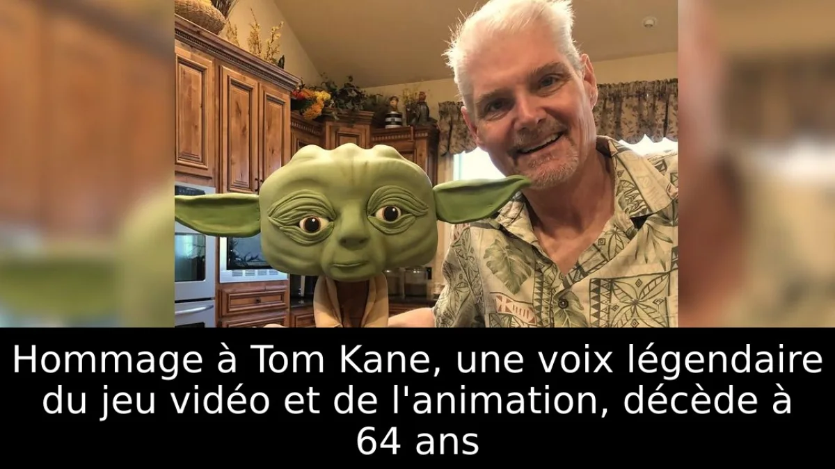 Hommage à Tom Kane, une voix légendaire du jeu vidéo et de l'animation, décède à 64 ans