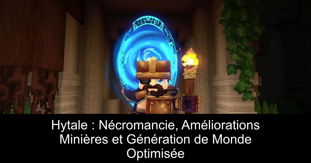 Hytale : Nécromancie, Améliorations Minières et Génération de Monde Optimisée
