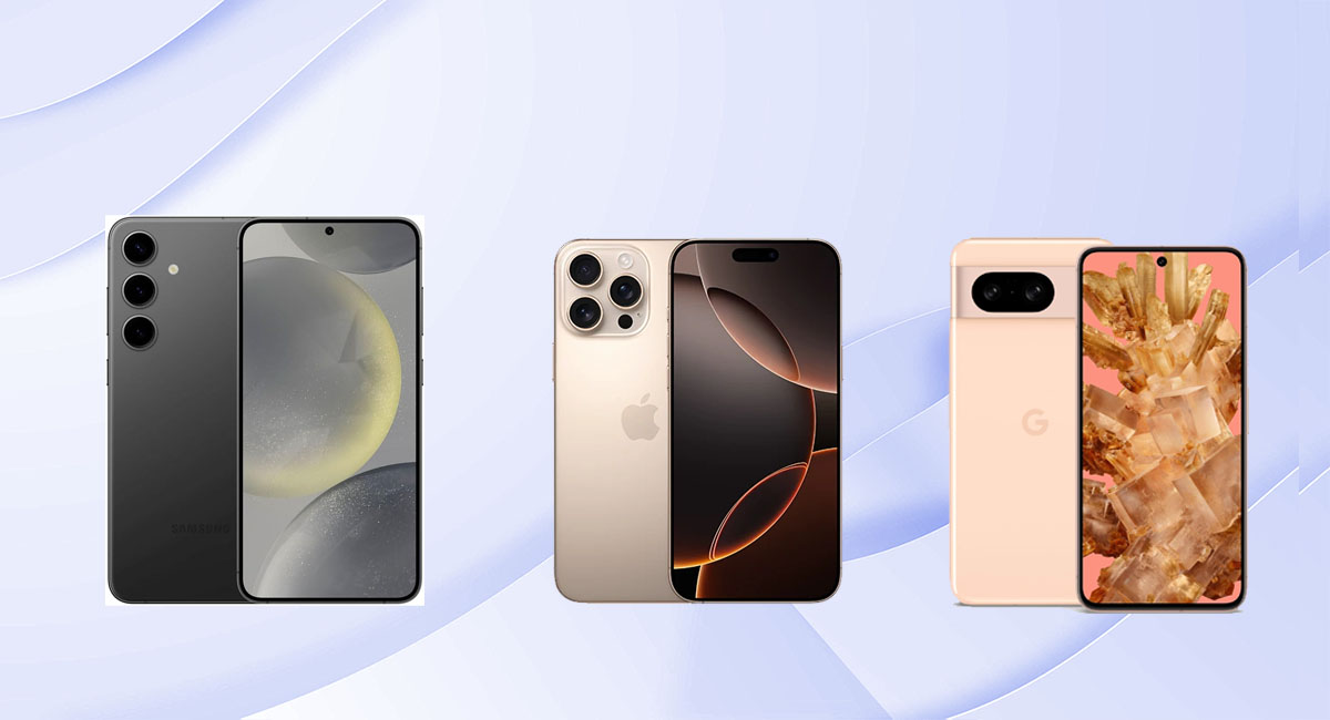 iPhone 16 vs Galaxy S24 vs Pixel 8 : Lequel choisir en 2025 si ton entreprise te l’offre ?