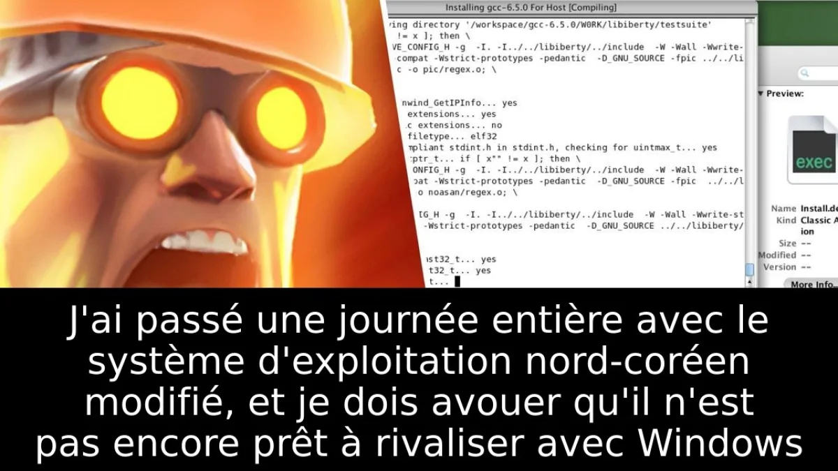 J'ai passé une journée entière avec le système d'exploitation nord-coréen modifié, et je dois avouer qu'il n'est pas encore prêt à rivaliser avec Windows
