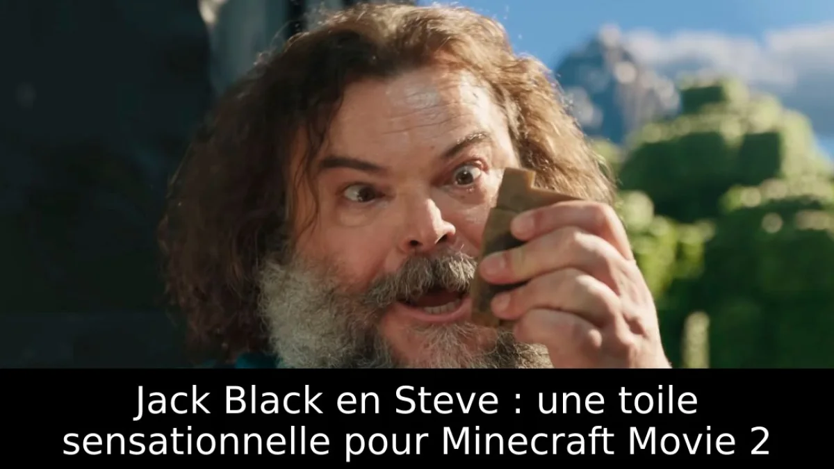 Jack Black en Steve : une toile sensationnelle pour Minecraft Movie 2