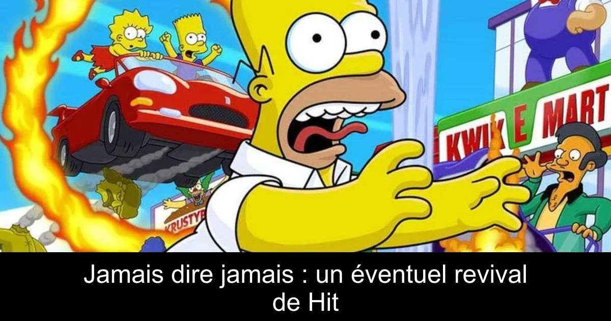 Jamais dire jamais : un éventuel revival de Hit & Run selon le producteur exécutif des Simpson
