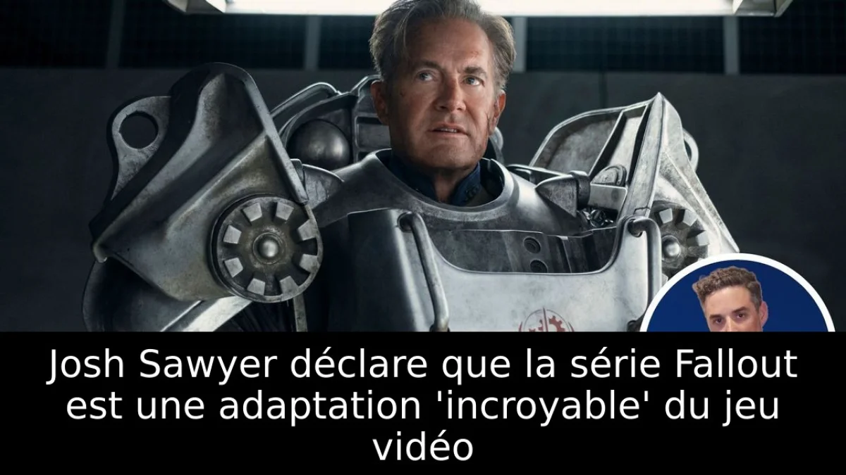 Josh Sawyer déclare que la série Fallout est une adaptation 'incroyable' du jeu vidéo
