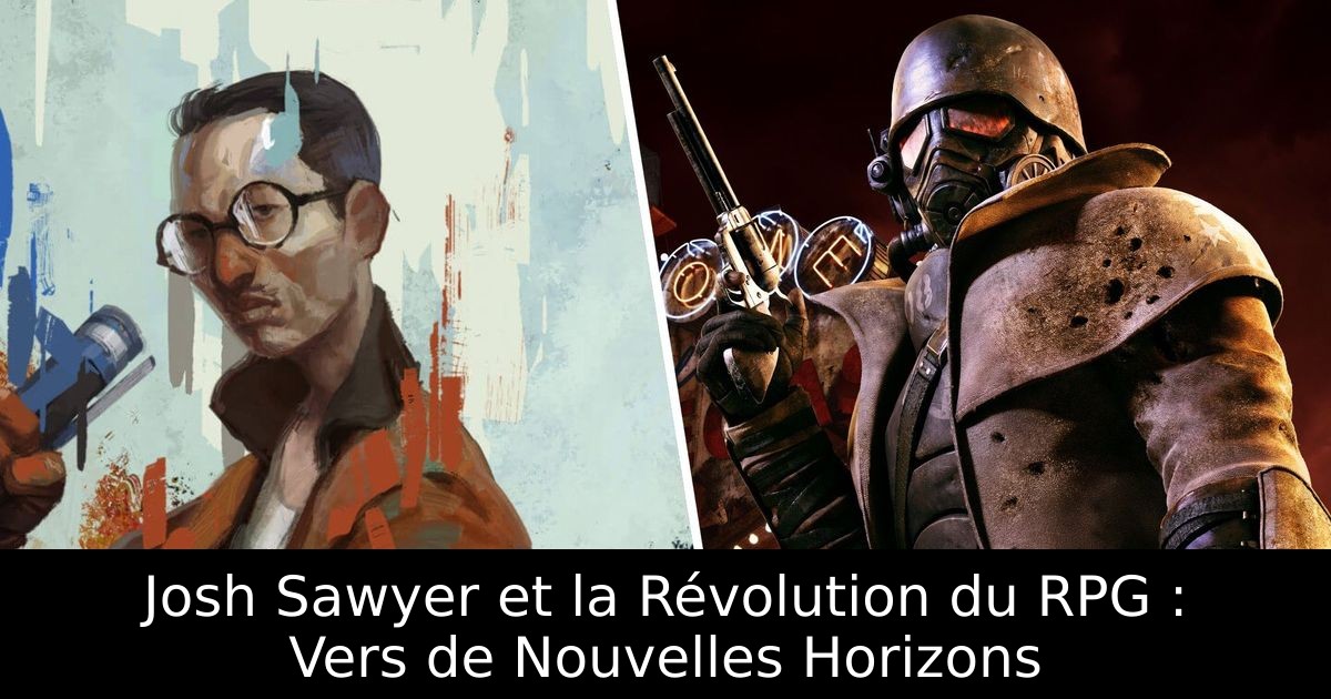 Josh Sawyer et la Révolution du RPG : Vers de Nouvelles Horizons