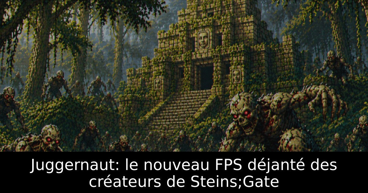 Juggernaut: le nouveau FPS déjanté des créateurs de Steins;Gate