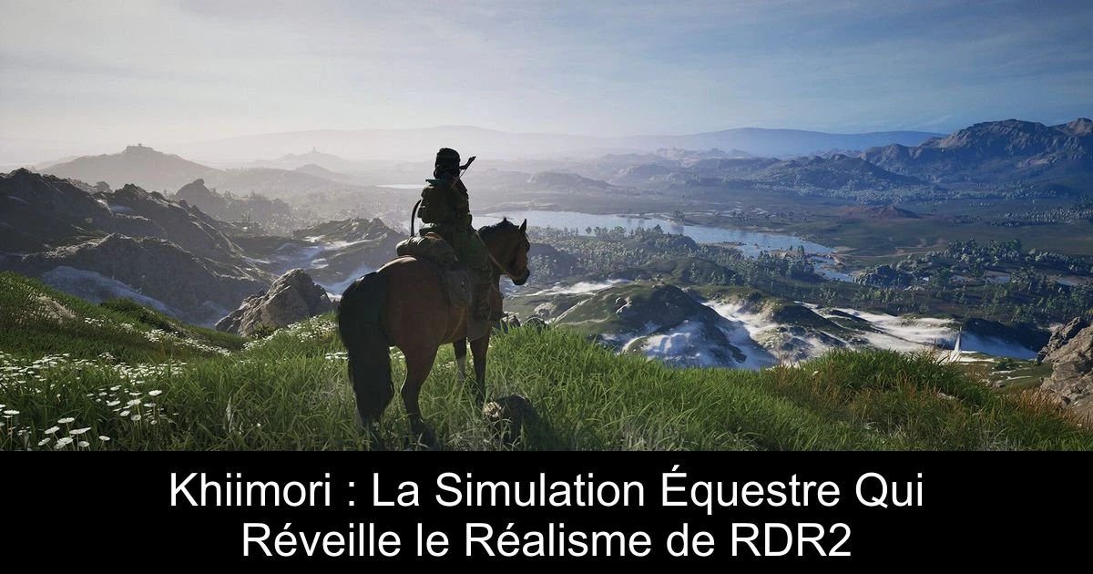 Khiimori : La Simulation Équestre Qui Réveille le Réalisme de RDR2