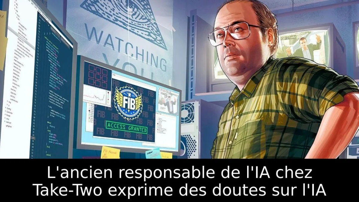 L'ancien responsable de l'IA chez Take-Two exprime des doutes sur l'IA