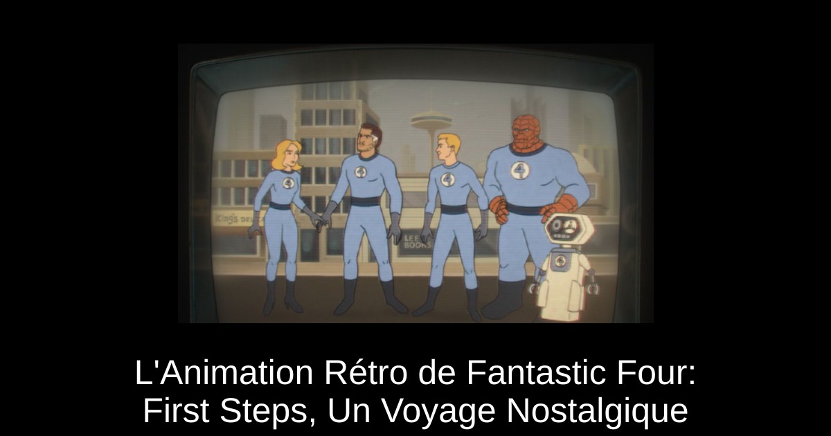 L'Animation Rétro de Fantastic Four: First Steps, Un Voyage Nostalgique