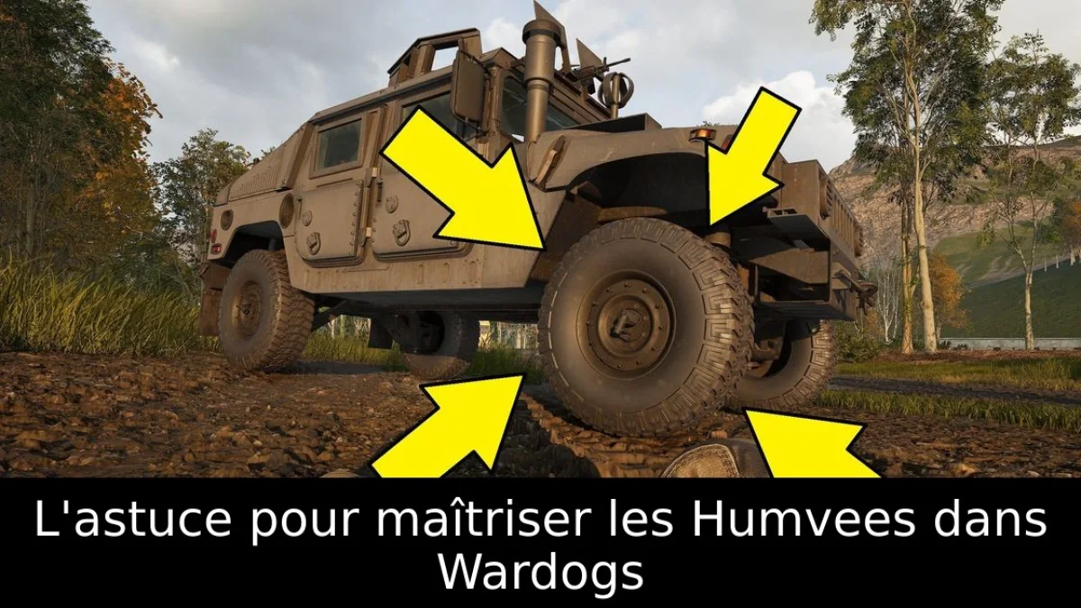 L'astuce pour maîtriser les Humvees dans Wardogs
