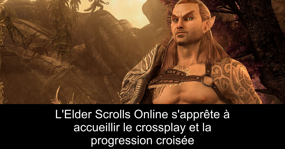 L'Elder Scrolls Online s'apprête à accueillir le crossplay et la progression croisée