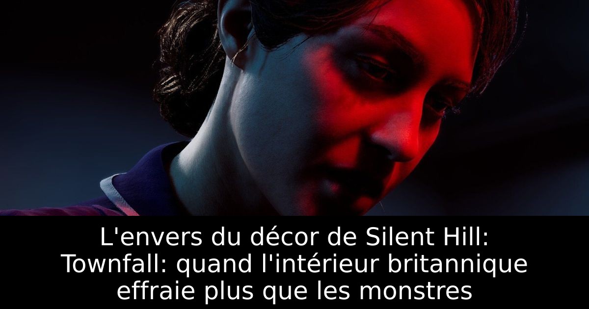 L'envers du décor de Silent Hill: Townfall: quand l'intérieur britannique effraie plus que les monstres