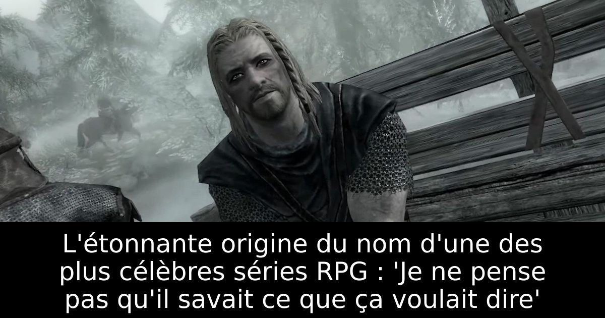 L'étonnante origine du nom d'une des plus célèbres séries RPG : 'Je ne pense pas qu'il savait ce que ça voulait dire'