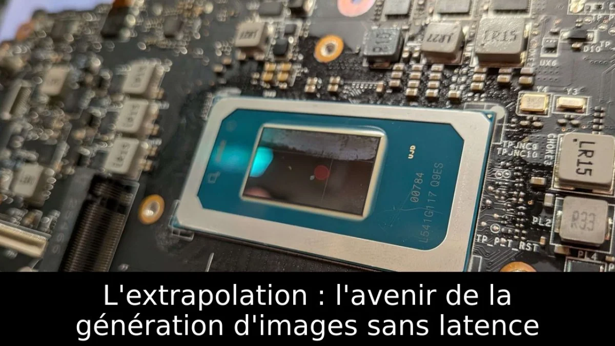 L'extrapolation : l'avenir de la génération d'images sans latence