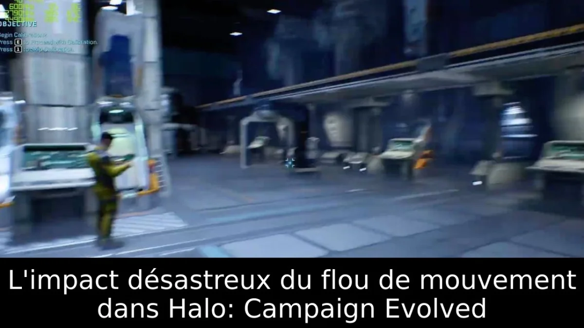 L'impact désastreux du flou de mouvement dans Halo: Campaign Evolved