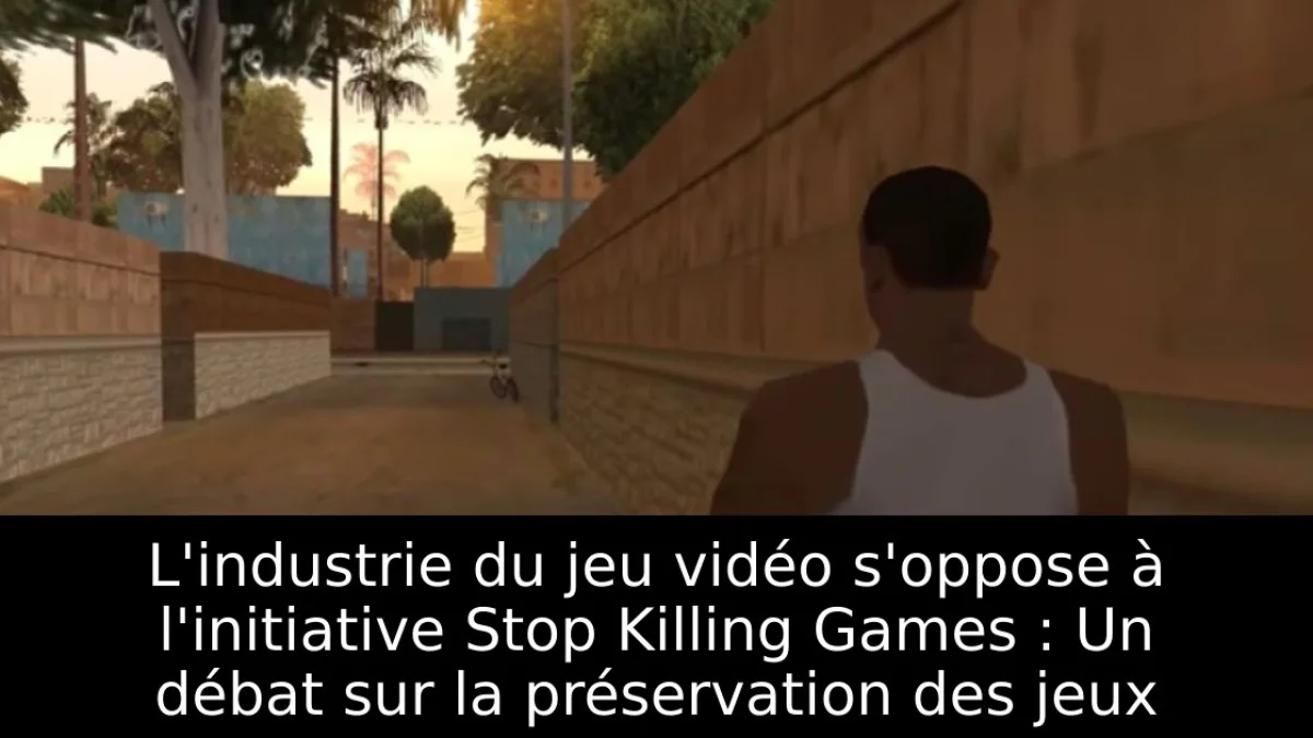 L'industrie du jeu vidéo s'oppose à l'initiative Stop Killing Games : Un débat sur la préservation des jeux