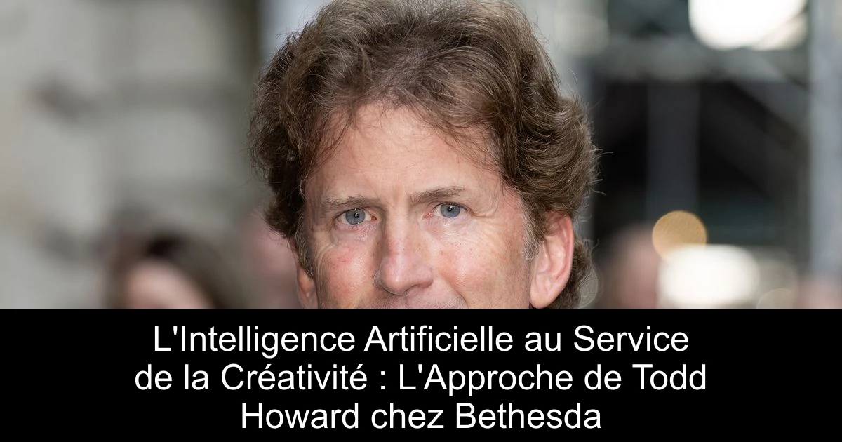 L'Intelligence Artificielle au Service de la Créativité : L'Approche de Todd Howard chez Bethesda