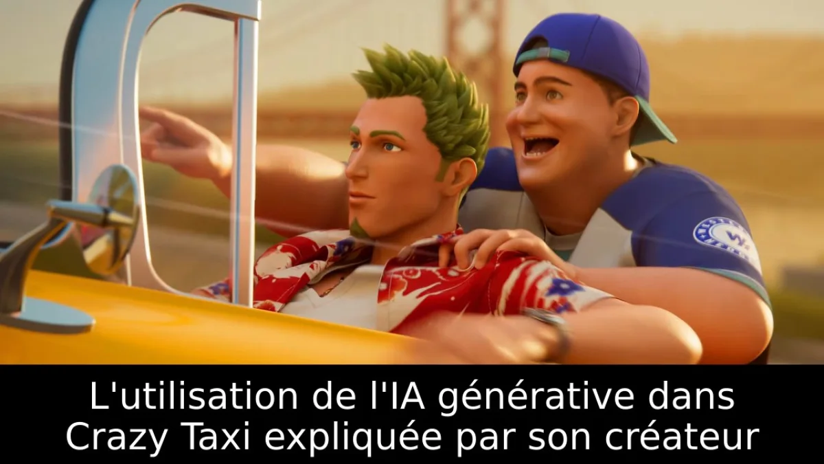 L'utilisation de l'IA générative dans Crazy Taxi expliquée par son créateur