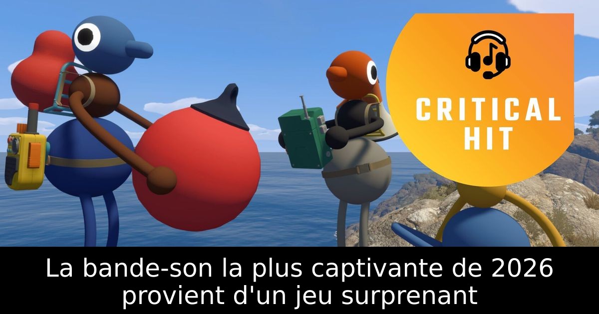 La bande-son la plus captivante de 2026 provient d'un jeu surprenant