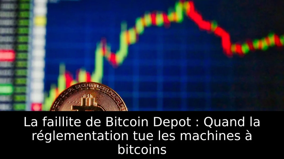 La faillite de Bitcoin Depot : Quand la réglementation tue les machines à bitcoins