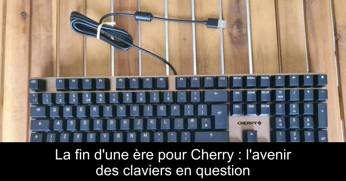 La fin d'une ère pour Cherry : l'avenir des claviers en question